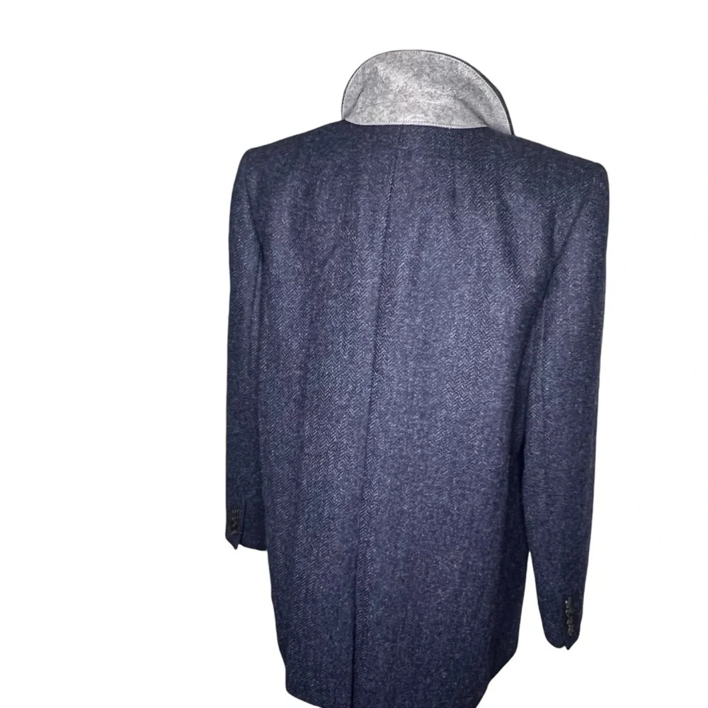 J.Crew Alfie Women’s Blazer in Navy English Wool Herringbone Size 12